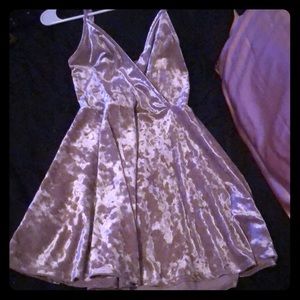 “Love, Fire” velvet dress from Zumies